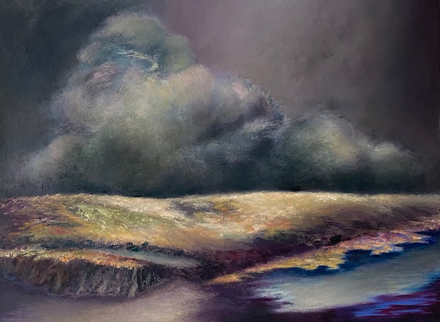 Oil on canvas 30 x 40 image